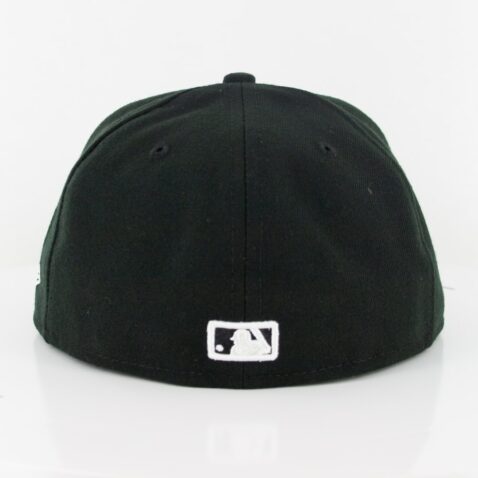 New Era 59Fifty MLB League Logo Umpire Fitted Hat Black White