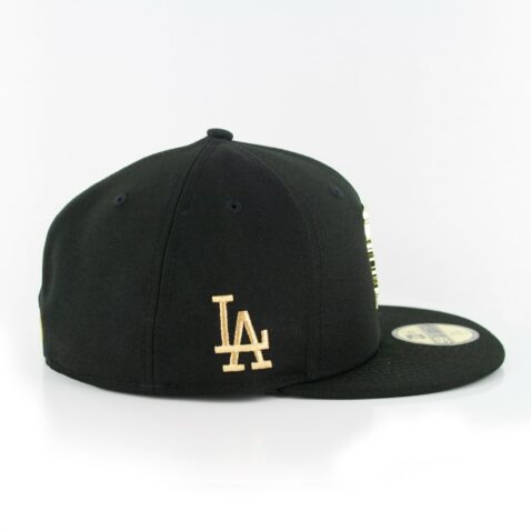 New Era 59Fifty Los Angeles Dodgers MNT State Fitted Hat Black
