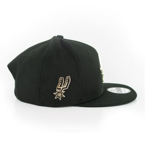 New Era 9Fifty San Antonio Spurs MNT State Snapback Hat Black