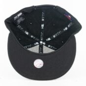 New Era 9Fifty San Diego Padres Sugar Skull Snapback Hat Black White