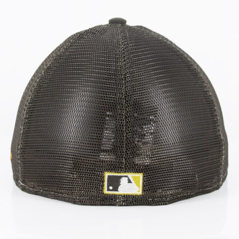 New Era 59Fifty San Diego Padres Winfield Trucker Fitted Hat Brown Gold New Era 59Fifty San Diego Padres Winfield Trucker Fitted Hat Brown Gold