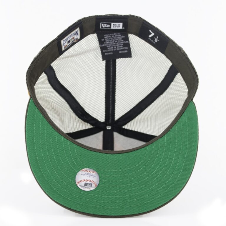 New Era 59Fifty San Diego Padres Winfield Trucker Fitted Hat Brown Gold New Era 59Fifty San Diego Padres Winfield Trucker Fitted Hat Brown Gold