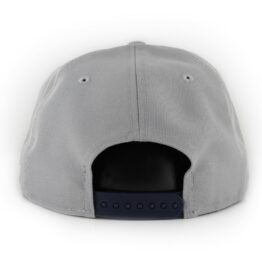 New Era 9Fifty San Diego Padres Wordmark Snapback Hat Grey Dark Navy