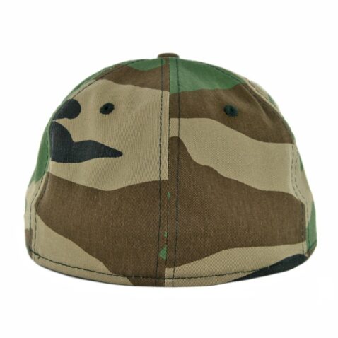 New Era 59Fifty Plain Blank Fitted Hat Woodland Camo
