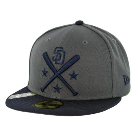 New Era 59Fifty San Diego Padres ASG Work Out 2019 Fitted Hat Graphite