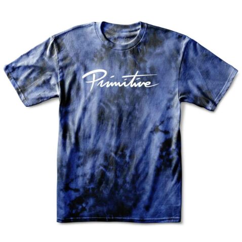 Primitive Nuevo Washed T-Shirt Navy Wash