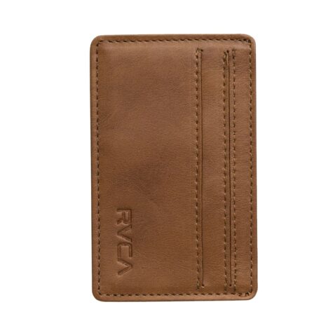 RVCA Clean Card Wallet Tan