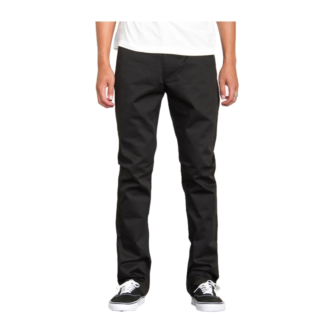 RVCA The Weekend Straight Pant Black - Billion Creation