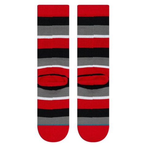 Stance Deadpool Stripe Sock Red