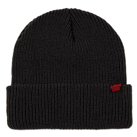 Sketchy Tank Drip Script Beanie Black