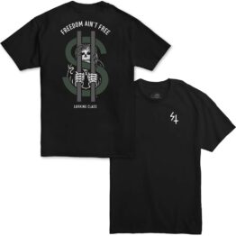 Sketchy Tank Freedom T-Shirt Black