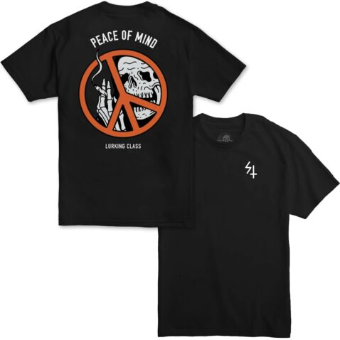 Sketchy Tank Peace Reaper T-Shirt Black