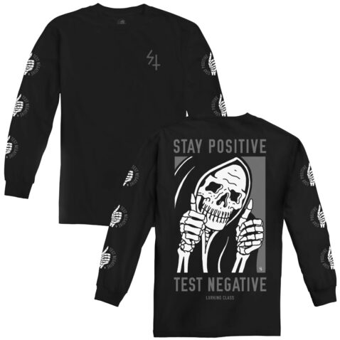 Sketchy Tank Stay Positive Long Sleeve T-Shirt