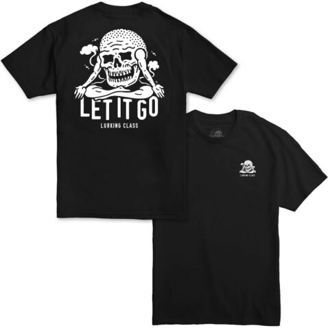 Sketchy Tank Let It Go T-Shirt Black