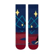 Stance I Want To Dance Sock Red - Back