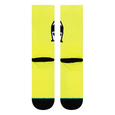 Stance x Billie Eilish Anime Eyes Sock Neon Yellow - Image 3