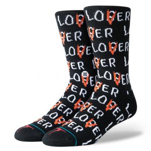 Stance x IT Lover Loser Sock Black