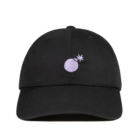 The Hundreds Bomb Dad Strapback Hat Black