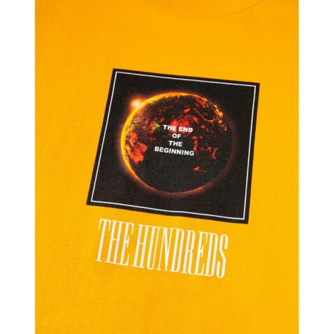 The Hundreds End T-Shirt Gold