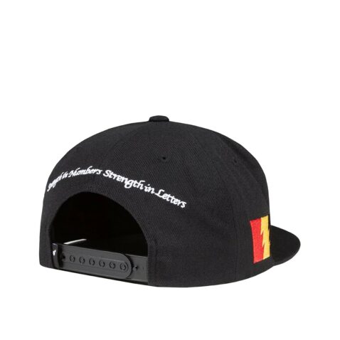 The Hundreds Grams Snapback Hat Black