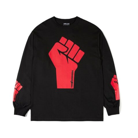 The Hundreds Rise Long Sleeve T-Shirt Black