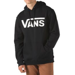 Vans Classic Pullover Hooded Sweatshirt Black White