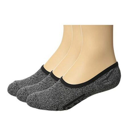 Vans Classic Super No Show Socks Black Heather
