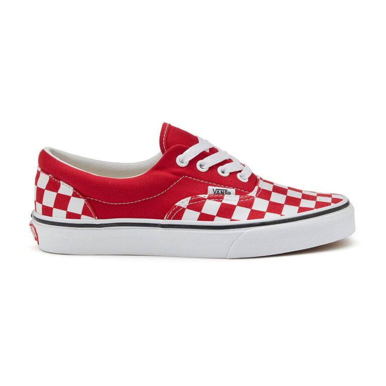 Vans Checkerboard Era Shoe Racing Red