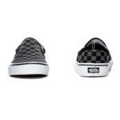 Vans Classic Slip-On Shoe Black Pewter Checkerboard