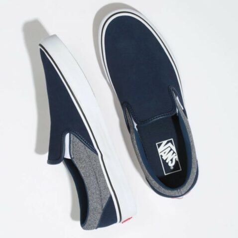 Vans Classic Slip-On Shoe Suiting Dress Blues