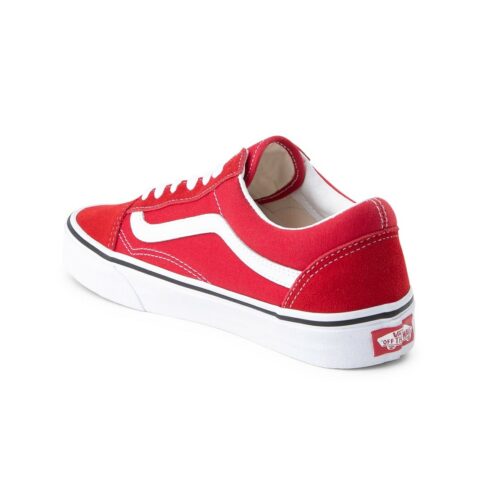 Vans Old Skool Shoe Racing Red True White