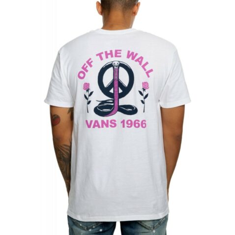 Vans Peace Cobra T-Shirt White