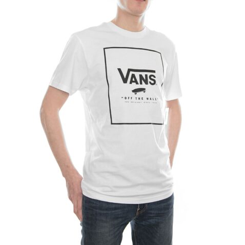 Vans Print Box T-Shirt White Black