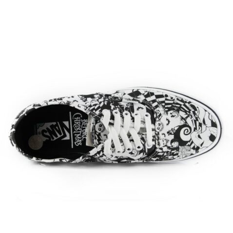 Vans x The Nightmare Before Christmas Comfycush Authentic Shoe Multi Checker Nightmare