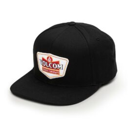 Volcom Cresticle Snapback Hat Lead