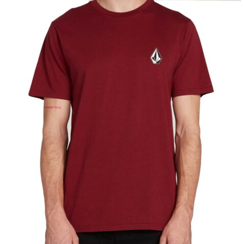 Volcom Deadly Stone T-Shirt Cabernet