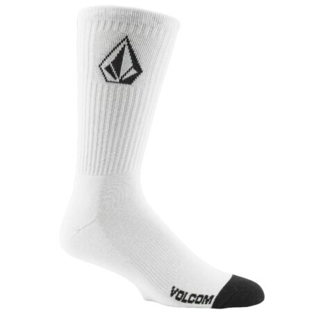 Volcom Full Stone 3 Pack Sock White