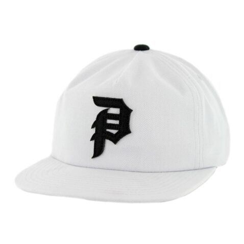 Primitive Dirty P Felt Snapback Hat Light Grey