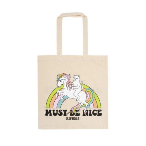Rip N Dip My Little Nerm Tote Bag Natural