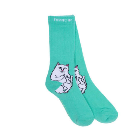 Rip N Dip Lord Nermal Socks Mint