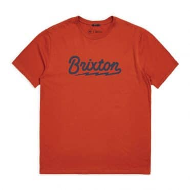 Brixton Dory PRT T-Shirt Picante