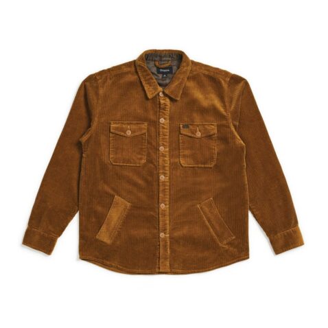 Brixton Durham Flannel Brass