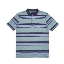 Brixton Hilt Polo Shirt Twilight Blue Washed Navy