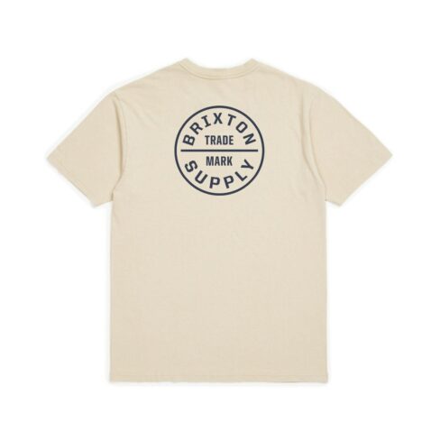 Brixton Oath Standard T-Shirt Vainilla