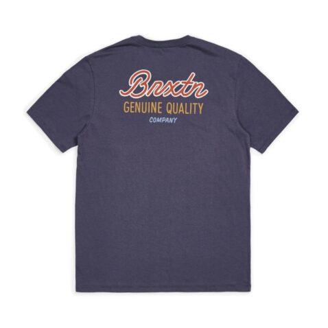 Brixton Sprint Pocket T-Shirt Washed Navy