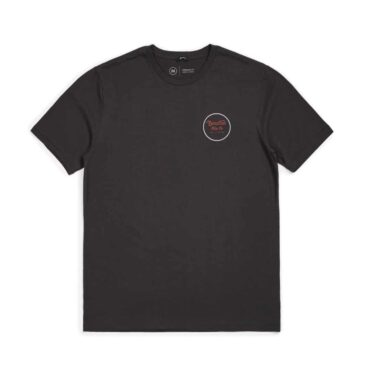 Brixton Wheeler II T-Shirt Washed Black