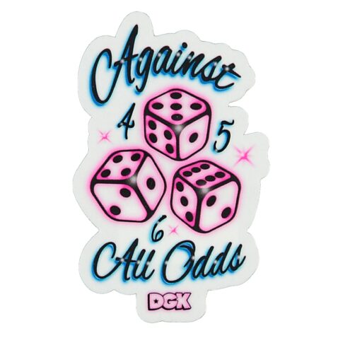 DGK Against All Odds Sticker
