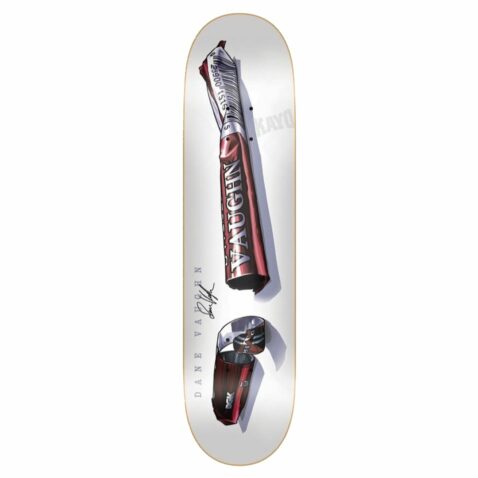 DGK Blunted Vaughn Skateboard Deck White