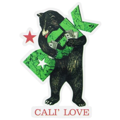 DGK Cali Love Sticker