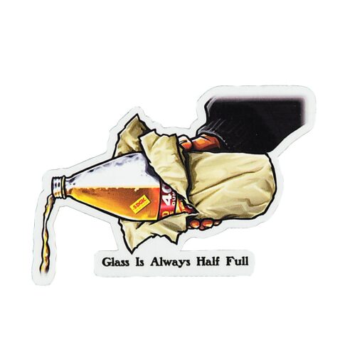DGK Half Full Sticker